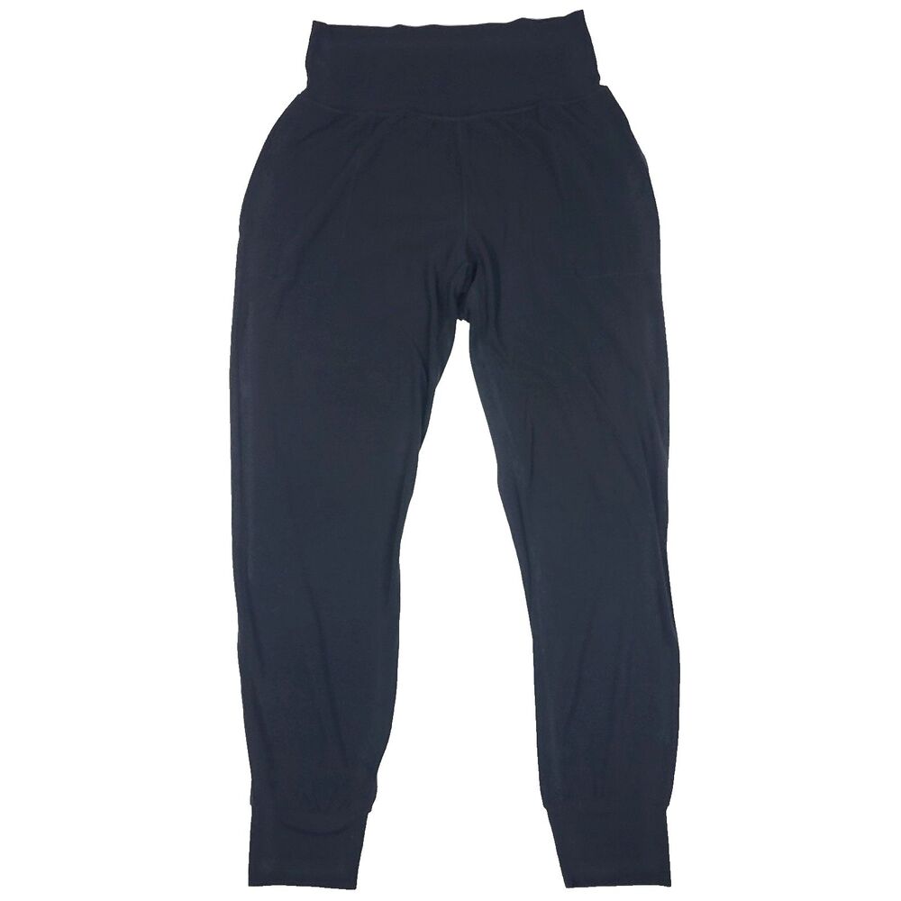 Athleta Salutation Jogger Pants Medium Black Stretch